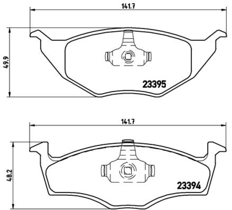 BREMBO Brake Pad Set, disc brake PRIME LINE