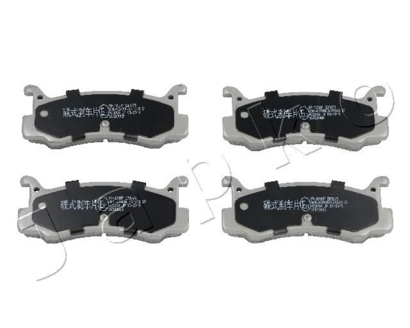 JAPKO Brake Pad Set, disc brake