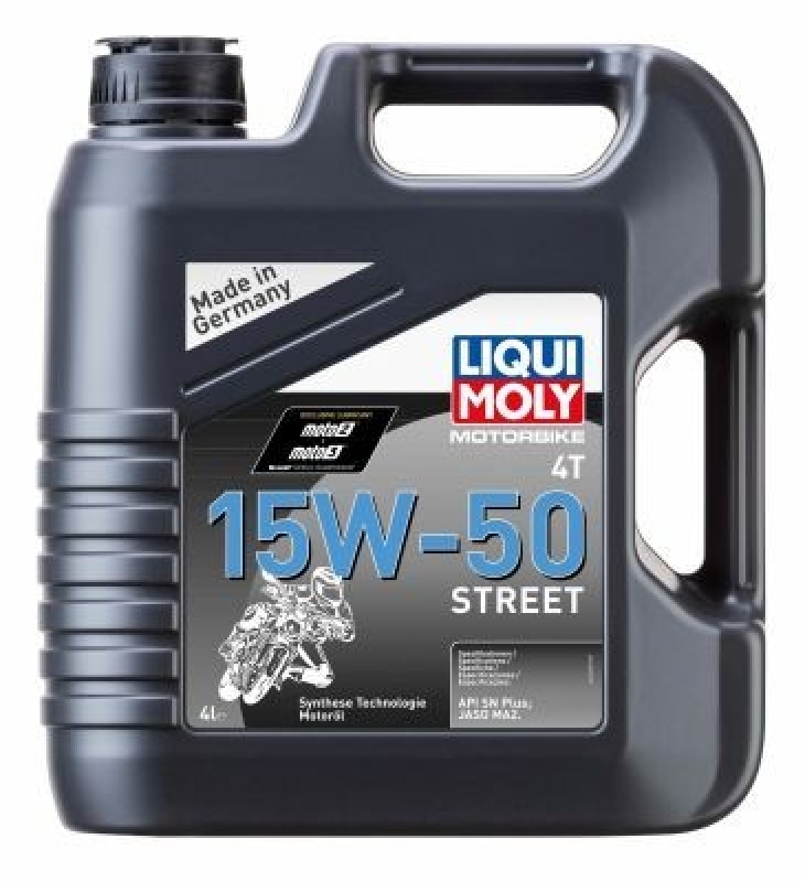 LIQUI MOLY Engine Oil Motorbike 4T 15W-50 Street