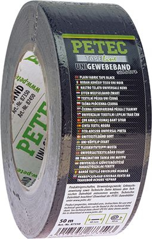 Petec Uni-Gewebeband 50 Meter