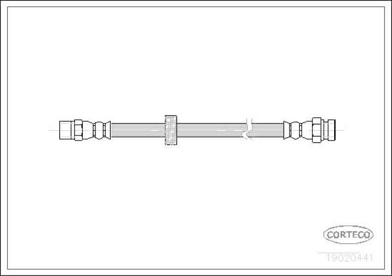CORTECO Bremsschlauch