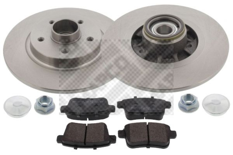 MAPCO Brake Set, disc brakes