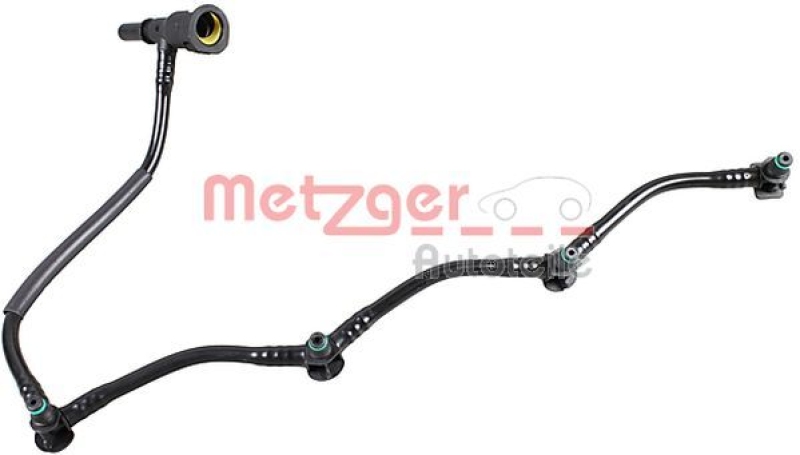 METZGER Hose, fuel overflow