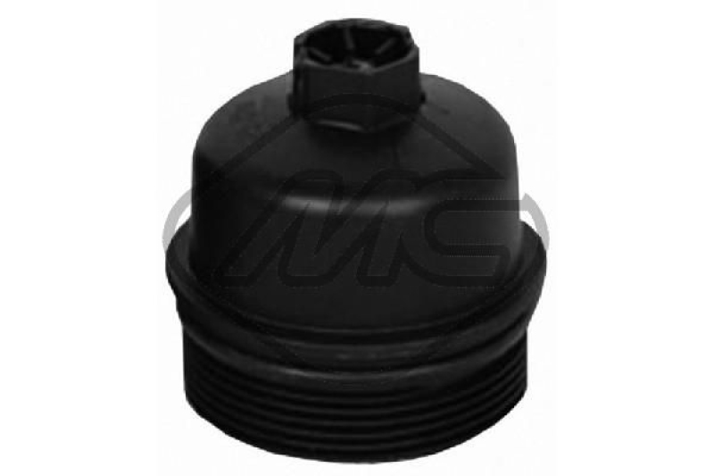 Metalcaucho Cap, oil filter housing