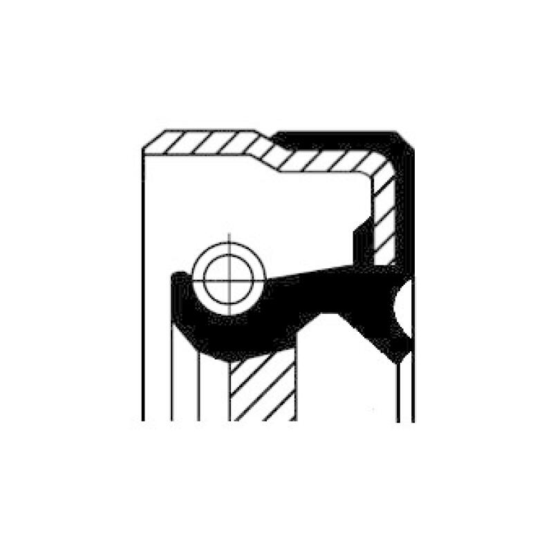 CORTECO Shaft Seal, transfer case