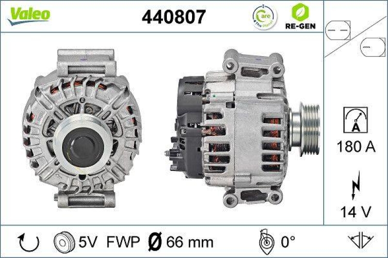 VALEO Generator VALEO RE-GEN AT