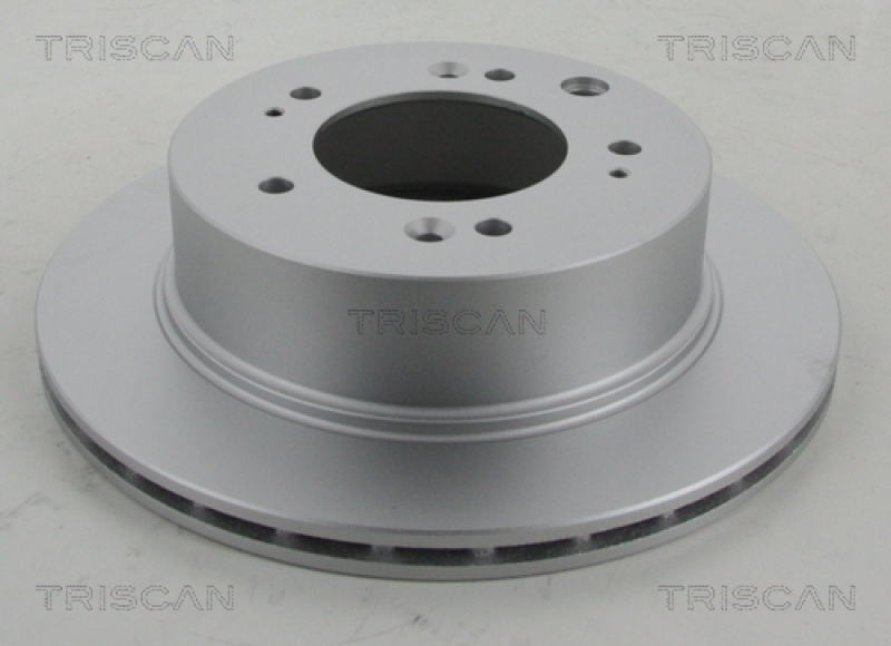 2x TRISCAN Brake Disc COATED