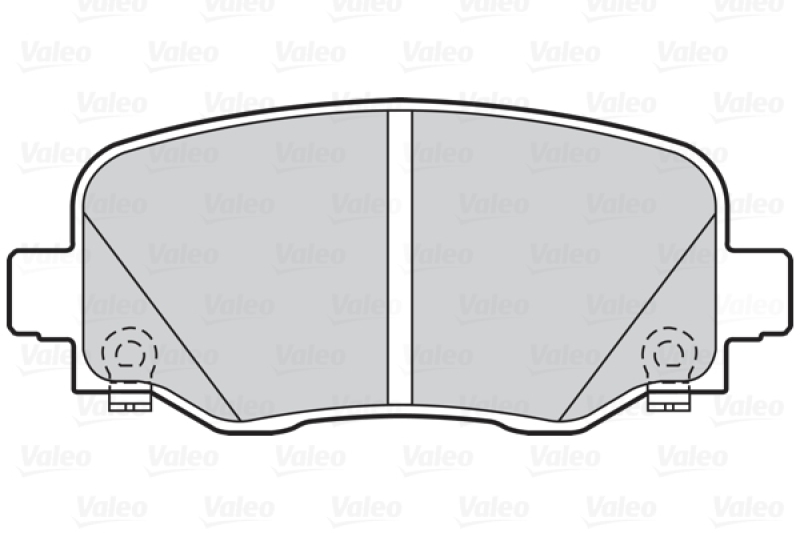 VALEO Brake Pad Set, disc brake FIRST