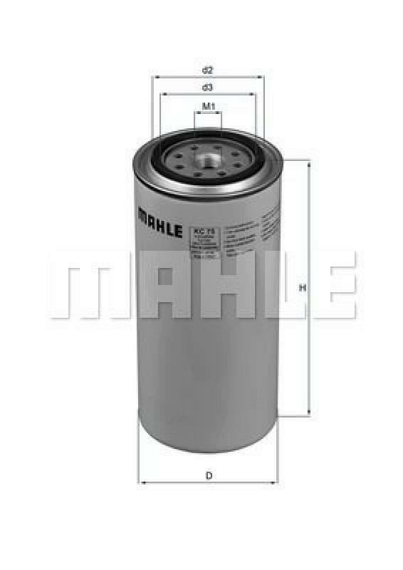 MAHLE ORIGINAL Kraftstofffilter