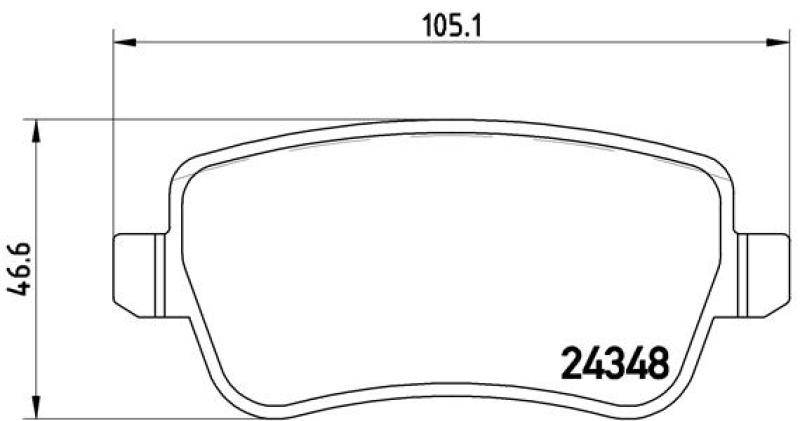 2x Brembo Bremscheibe Ø292mm + Beläge hinten passend für FIAT CROMA 2.2 16V