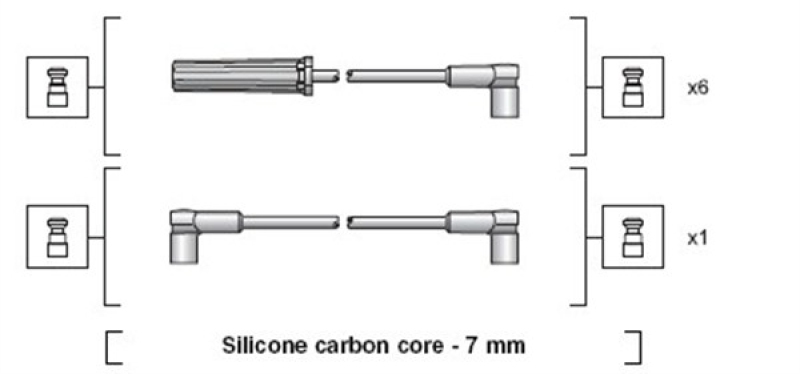 MAGNETI MARELLI Zündleitungssatz