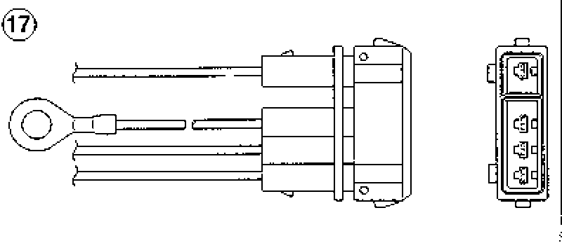 NGK Air Mass Sensor