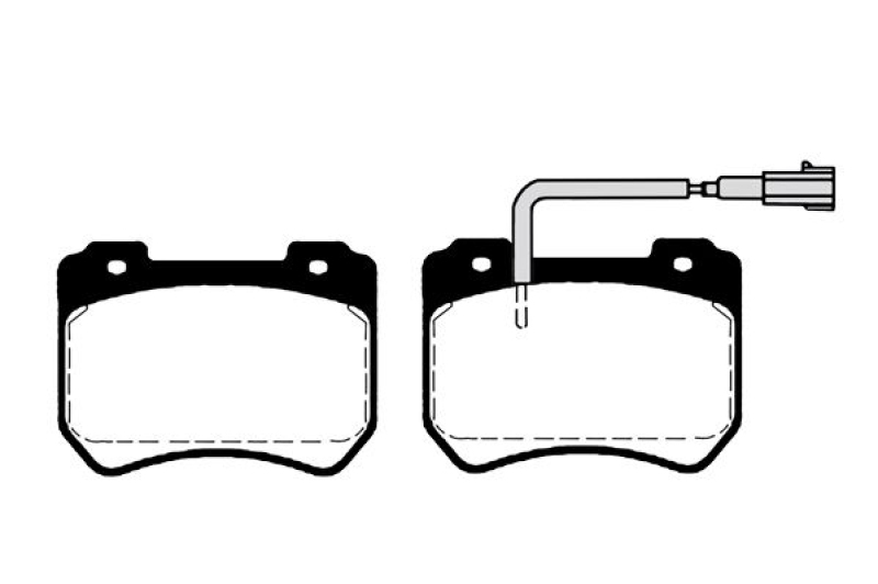 RAICAM Brake Pad Set, disc brake