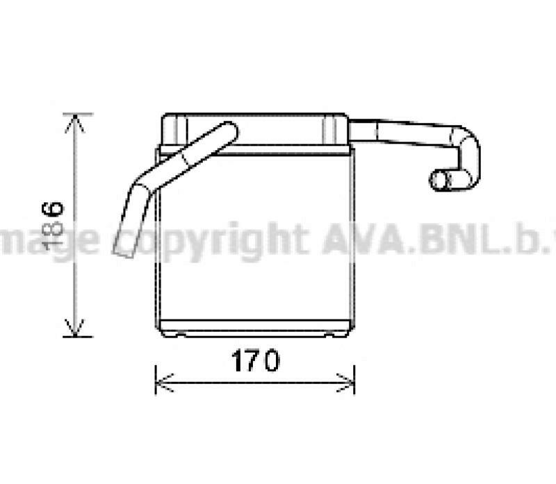 AVA QUALITY COOLING Heat Exchanger, interior heating