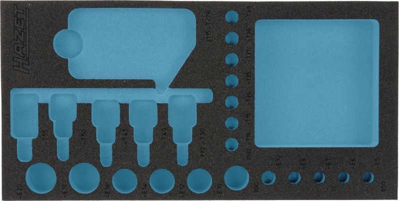 HAZET Schaumstoffeinlage, Sortimentskasten