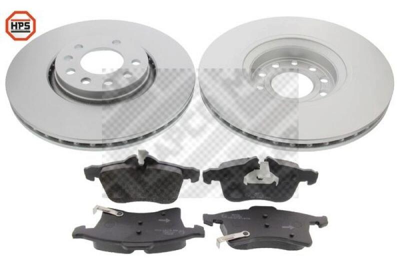 MAPCO Brake Set, disc brakes