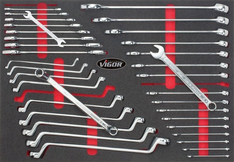 VIGOR Double Ring Spanner