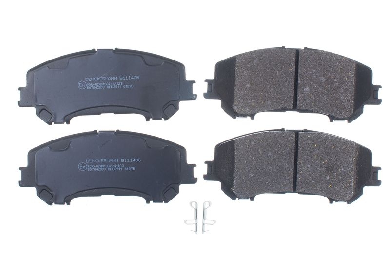 DENCKERMANN Accessory Kit, disc brake pad