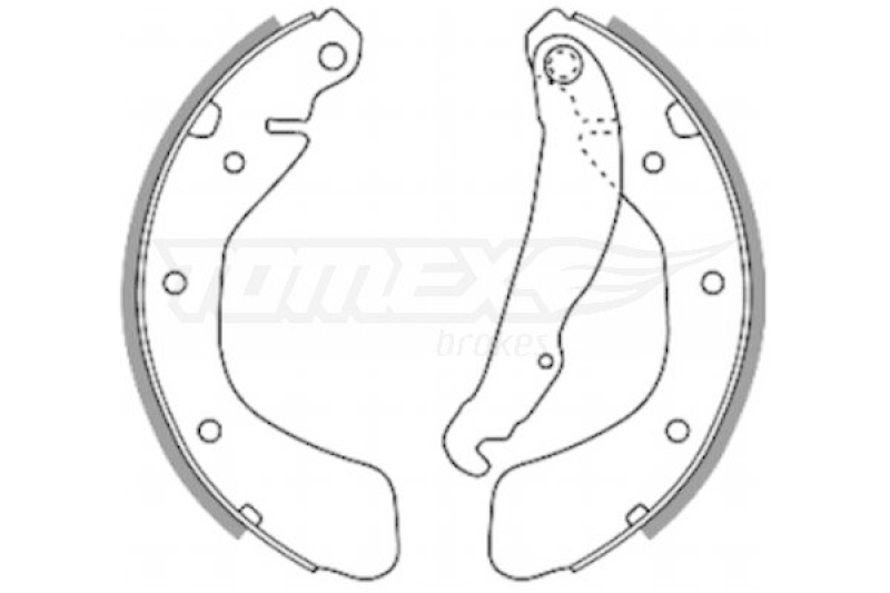 TOMEX Brakes Bremsbackensatz