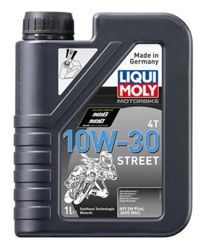 LIQUI MOLY Engine Oil Motorbike 4T 10W-30 Street