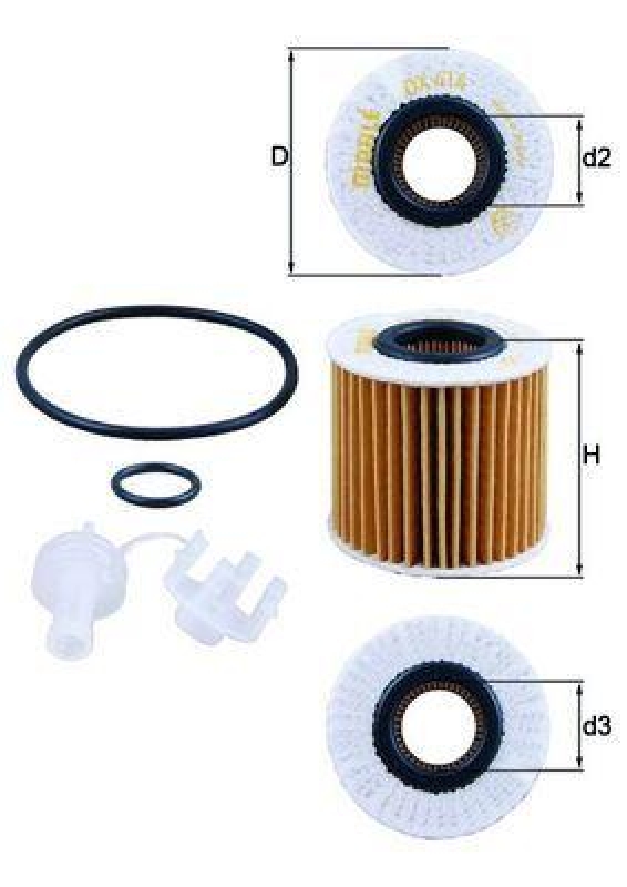 MAHLE Oil Filter