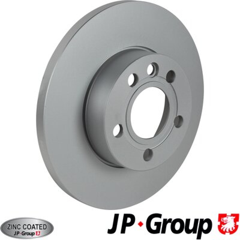 2x JP GROUP Brake Disc CLASSIC