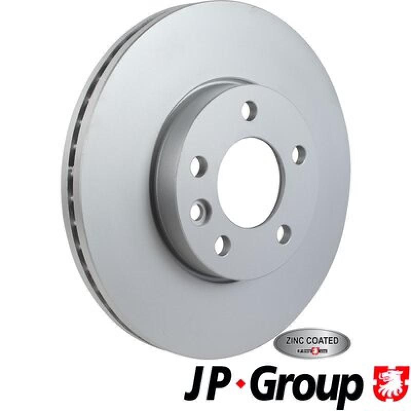 2x JP GROUP Brake Disc JP GROUP