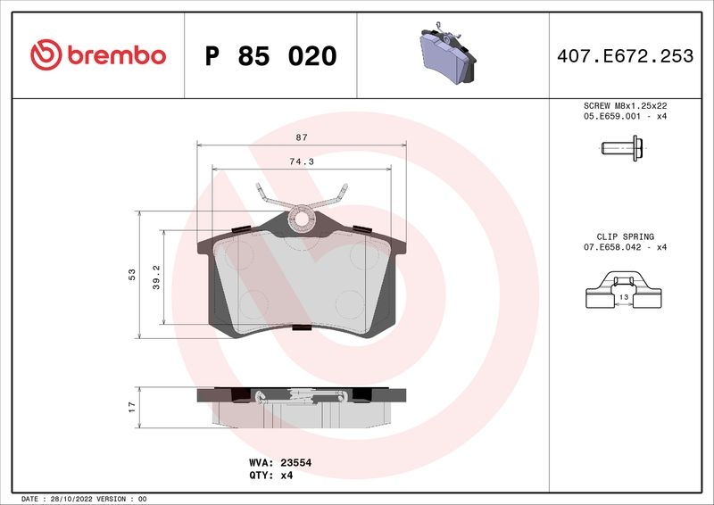 BREMBO Bremsenset gelocht für VW Sharan 7N1, 7N2 VORNE + HINTEN - günstig  online kaufen bei Motoroel-King