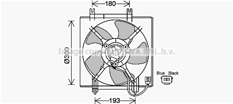 AVA QUALITY COOLING Lüfter, Motorkühlung