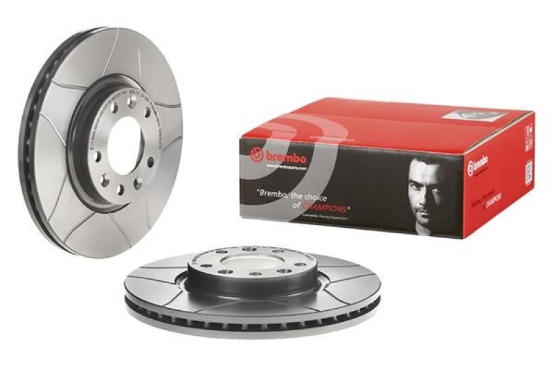 2x BREMBO Brake Disc XTRA LINE - Max