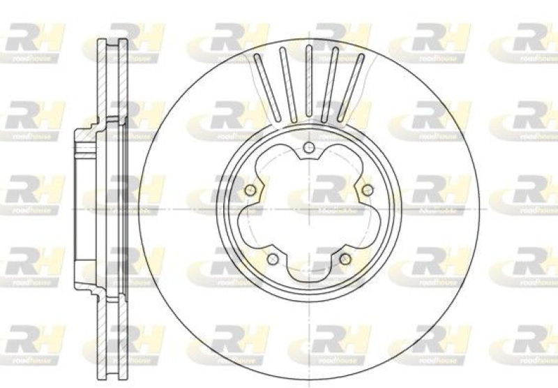 2x ROADHOUSE Bremsscheibe