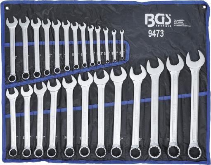 BGS Spanner Set, ring / open ended