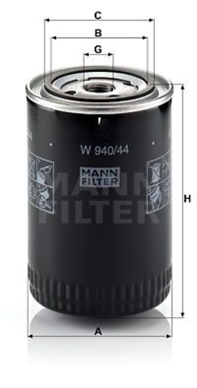 MANN-FILTER Oil Filter