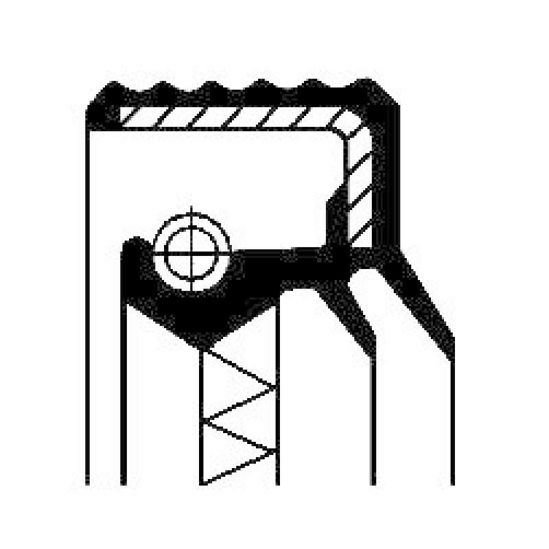 CORTECO Shaft Seal, manual transmission