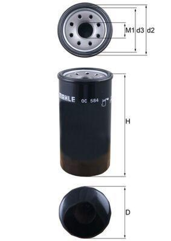 MAHLE Oil Filter