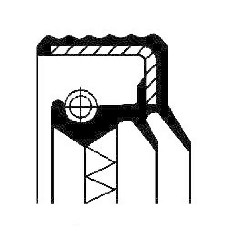 CORTECO Wellendichtring, Differential