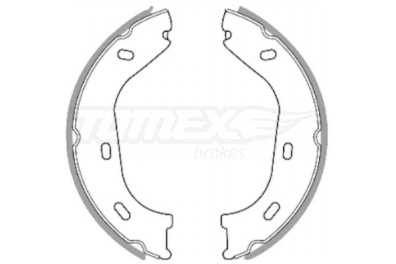 TOMEX Brakes Bremsbackensatz