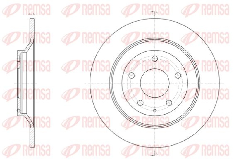 2x KAWE Brake Disc