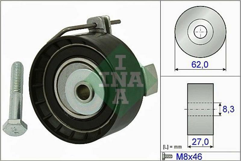INA Tensioner Pulley, timing belt
