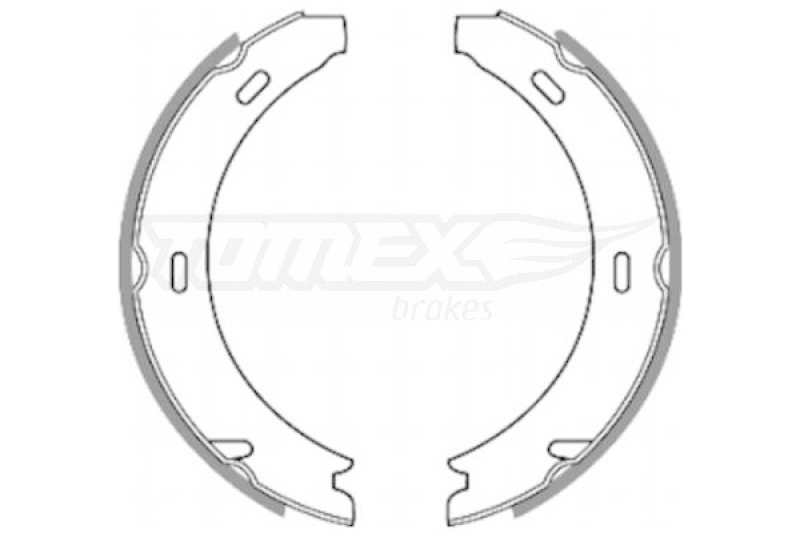 TOMEX Brakes Bremsbackensatz