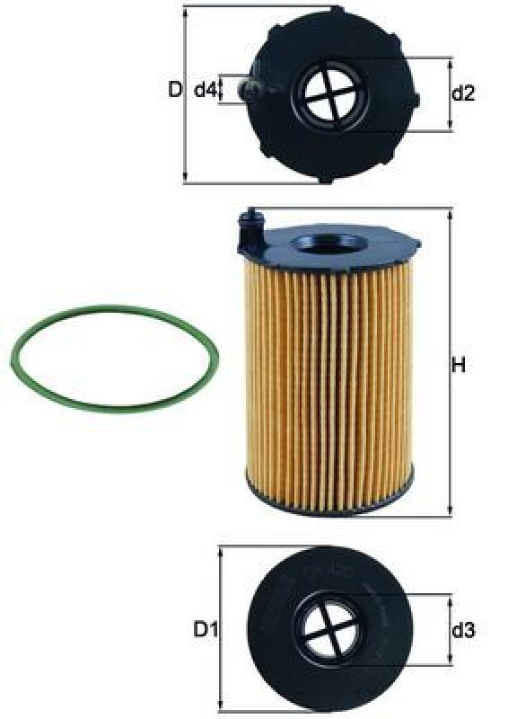 MAHLE Oil Filter