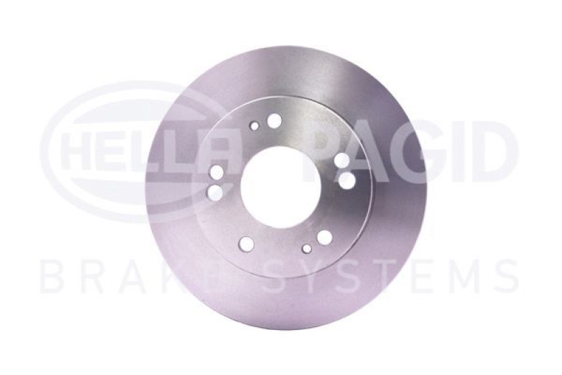 2x HELLA Brake Disc