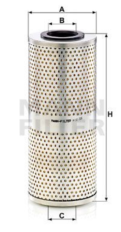 MANN-FILTER Filter, operating hydraulics