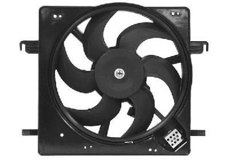 VAN WEZEL Fan, radiator