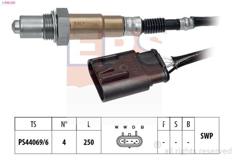 EPS Lambdasonde Made in Italy - OE Equivalent