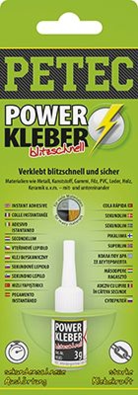 PETEC Powerkleber 3g / Sekundenkleber