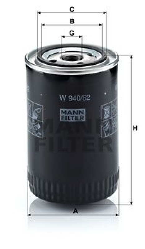 MANN-FILTER Ölfilter