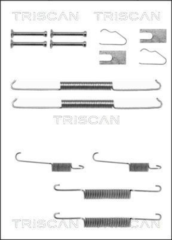 TRISCAN Accessory Kit, brake shoes