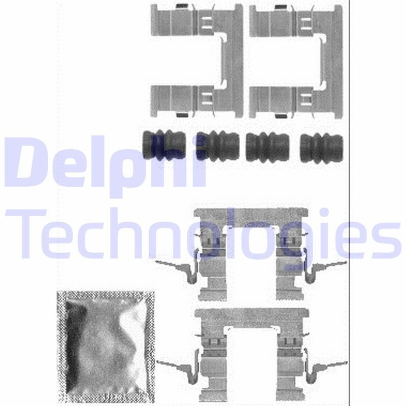 DELPHI Accessory Kit, disc brake pad