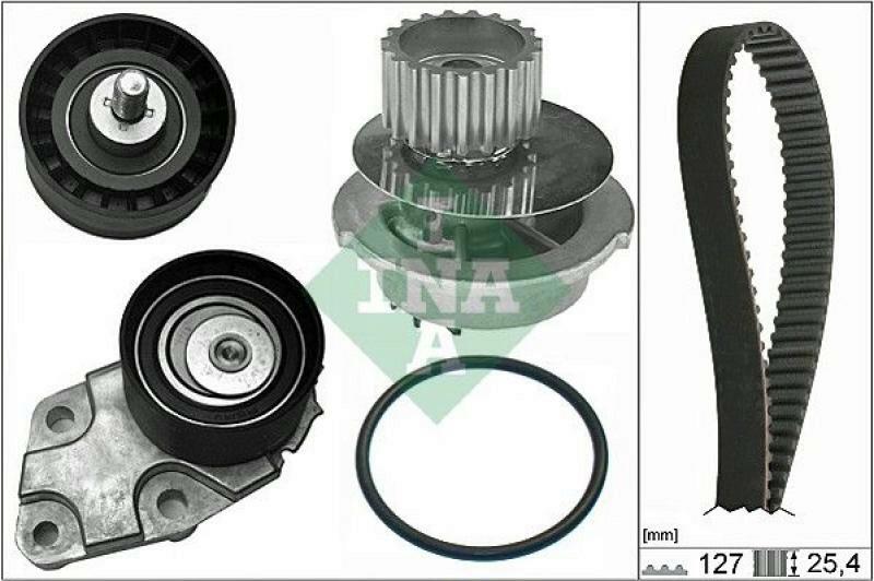 INA Water Pump & Timing Belt Set